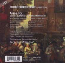 Georg Friedrich Händel (1685-1759): Georg Friedrich Händel - Edition 1959-2009 "Arias for...", 4 CDs