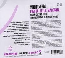 Maria Cristina Kiehr - Pianto della Madonna, CD