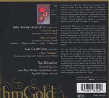 Aaron Copland (1900-1990): Klaviertrio "Vitebsk", CD