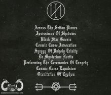 Demoncy: Black Star Gnosis, CD