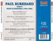Hans Schaeuble (1906-1988): Kleine Sinfonie für Orchester op.38 "Ombra adorata", CD