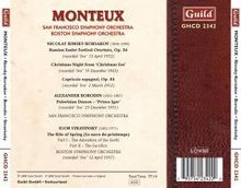 Pierre Monteux dirigiert, CD