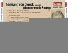 Hermann von Glenck (1883-1952): Serenade für Flöte,Viola &amp; Harfe, CD