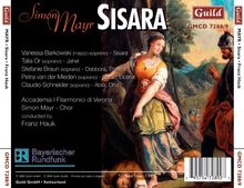 Johann Simon (Giovanni Simone) Mayr (1763-1845): Sisara (Oratorium), 2 CDs