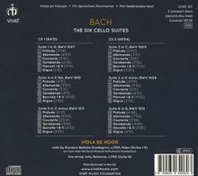 Johann Sebastian Bach (1685-1750): Cellosuiten BWV 1007-1012, 2 CDs