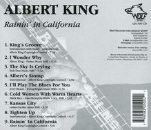 Albert King: Rainin' In California, CD