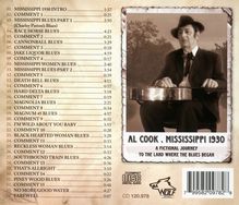 Al Cook: Mississippi 1930, CD