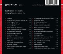 "Das Kirchlein von Tauern" von Wolfgang Puschnig und Antonio Fian. Eine Trackliste mit Titeln und Zeiten.