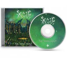 "Static Abyss" und "The Dying Hunt" stehen auf einem CD-Cover mit grünem, mystischem Walddesign.