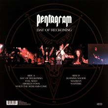 Pentagram: Day Of Reckoning (Limited-Edition) (Picture Disc), LP