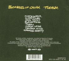 Boards Of Canada: Twoism, CD