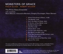 Philip Glass (geb. 1937): Monsters of Grace, CD