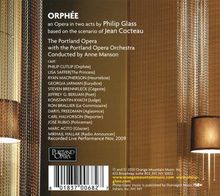 Philip Glass (geb. 1937): Orphee, CD