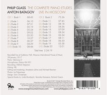 Philip Glass (geb. 1937): Etüden für Klavier Nr.1-20, 2 CDs