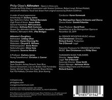 Philip Glass (geb. 1937): Akhnaten (Oper in drei Akten), CD