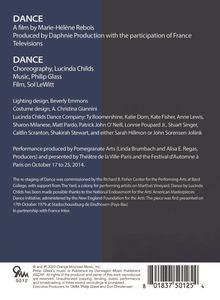 Lucinda Childs Dance Company - Dance, DVD