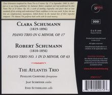 Clara Schumann (1819-1896): Klaviertrio op.17, CD