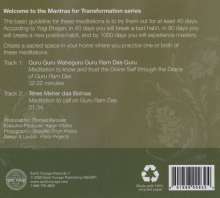 Snatam Kaur: Meditations For...: Con, CD