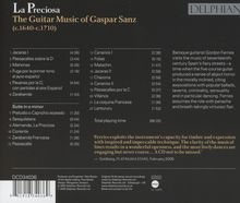 Gaspar Sanz (1640-1710): 22 Gitarrenstücke "La Preciosa", CD