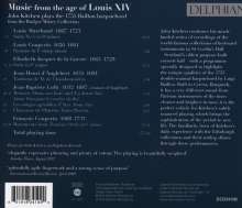 Music from the age of Louis XIV, CD