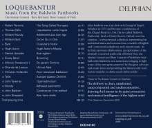 Loquebantur - Music from the Baldwin Partbooks, CD