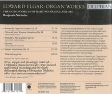 Edward Elgar (1857-1934): Orgelwerke, CD