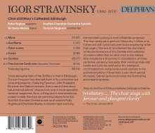 Igor Strawinsky (1882-1971): Mass für Chor &amp; doppeltes Bläserquintett, CD
