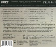 Lucy Crowe &amp; William Berger - Duet, CD
