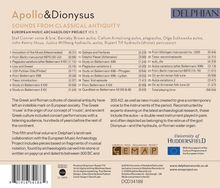 Apollo &amp; Dionysus, CD