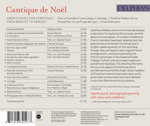 Cantique de Noel - Französische Weihnachtsmusik von Berlioz bis Debussy, CD