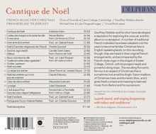 Cantique de Noel - Französische Weihnachtsmusik von Berlioz bis Debussy, CD