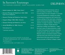 Marian Consort - In Sorrow's Footsteps, CD