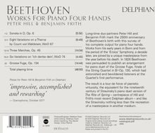 Ludwig van Beethoven (1770-1827): Werke für Klavier 4-händig, CD