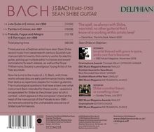 Johann Sebastian Bach (1685-1750): Gitarrenwerke BWV 996-998, CD