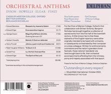 Merton College Choir Oxford - Orchestral Anthems, CD