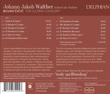 Johann-Jacob Walther (1650-1717): Scherzi da Violino solo con il basso continuo, 2 CDs