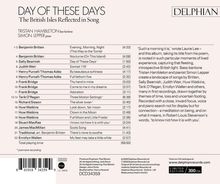Titel: "DAY OF THESE DAYS". Künstler: Tristan Hambleton, Simon Lepper. 21 Musiktitel von verschiedenen Komponisten.
