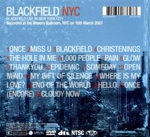 Blackfield  (Steven Wilson): Live In New York City 2007, 1 CD und 1 DVD