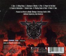 Onslaught: Killing Peace, CD