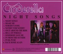 Cinderella: Night Songs (Re-Release), CD