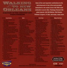 Walking To New Orleans: A History Of Crescent City Piano Pioneers, 4 CDs