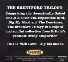 Nick Lowe: The Brentford Trilogy, 3 CDs
