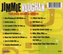 Jimmie Vaughan: Plays Blues, Ballads &amp; Favorites, CD