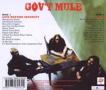 Gov't Mule: Life Before Insanity / Dose, 2 CDs