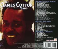James Cotton: Buddah Blues: Live &amp; On The Move / High Energy / 100 % Cotton, 3 CDs