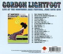 Gordon Lightfoot: Live At The Montreux Jazz Festival 1976, CD