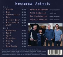 Yelena Eckemoff (geb. 1962): Nocturnal Animals, 2 CDs