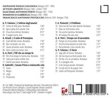 L'Inferno Degli Amanti - Bass-Kantaten aus Bologna (17. Jahrhundert), CD