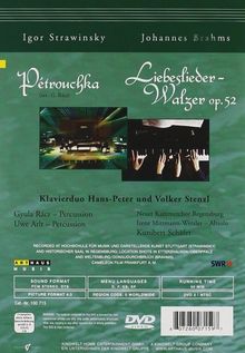 Igor Strawinsky (1882-1971): Petruschka für 2 Klaviere, DVD