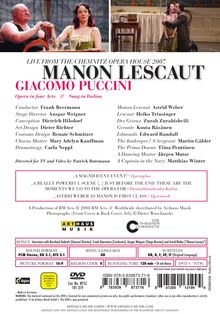 Giacomo Puccini (1858-1924): Manon Lescaut, DVD